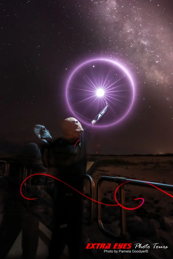 Pam Goodyer's Creativity! aliens in new jersey by pamela goodyer - Trick Photography