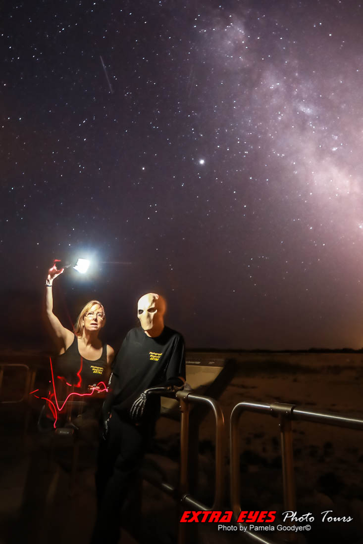 Pamela Goodyer teaching trick photography