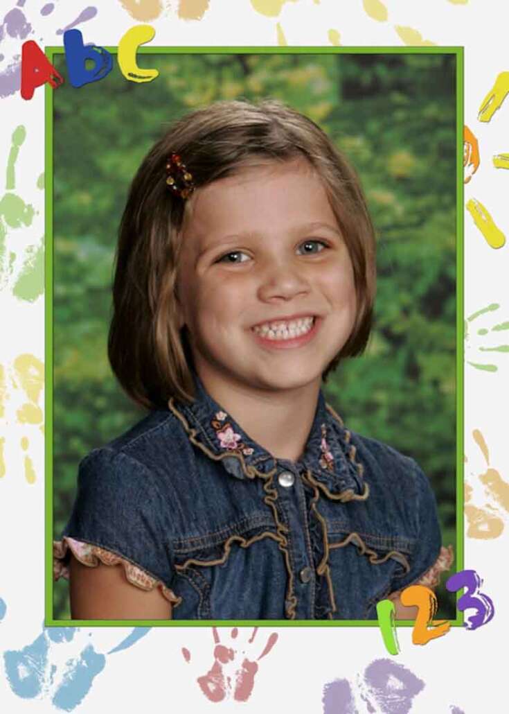 School photography CHILD ABC PORTRAIT