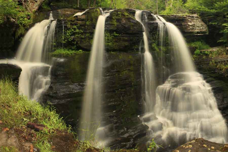 Pocono waterfall photography tour workshop