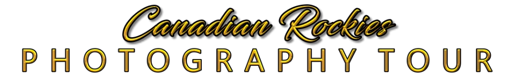 CANDIAN ROCKIES PHOTO TOUR Canadian Rockies Photo Tour gold logo